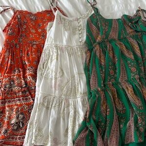 3 Urban Outfitters Dresses